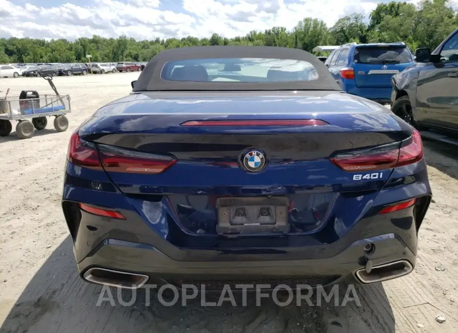 BMW 840I 2022 vin WBADZ2C09NCJ99129 from auto auction Copart