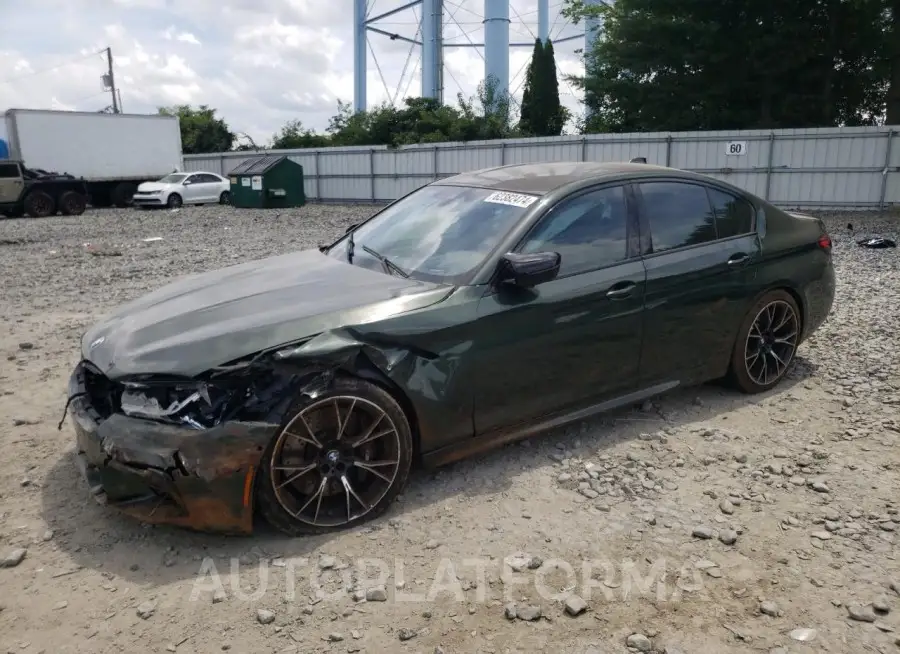 BMW M5 2022 vin WBS83CH05NCK21804 from auto auction Copart