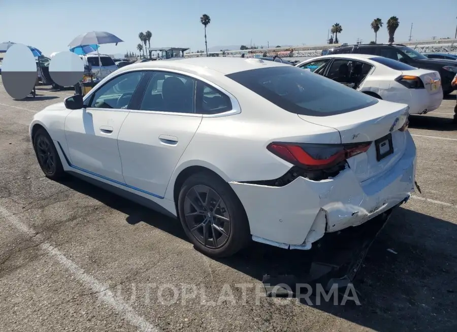 BMW I4 EDRIVE 2023 vin WBY43AW00PFR18052 from auto auction Copart