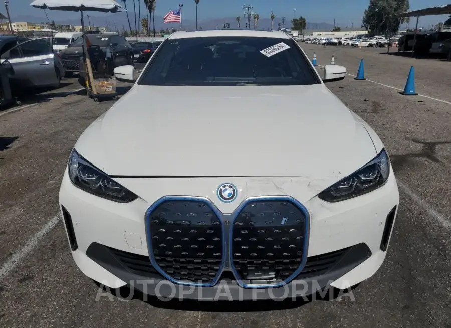 BMW I4 EDRIVE 2023 vin WBY43AW00PFR18052 from auto auction Copart