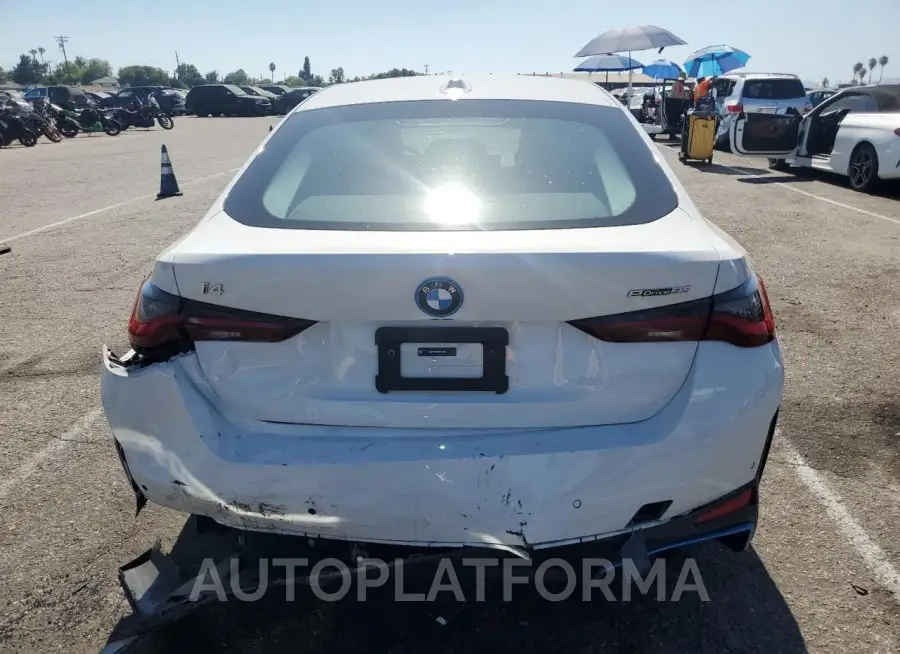 BMW I4 EDRIVE 2023 vin WBY43AW00PFR18052 from auto auction Copart