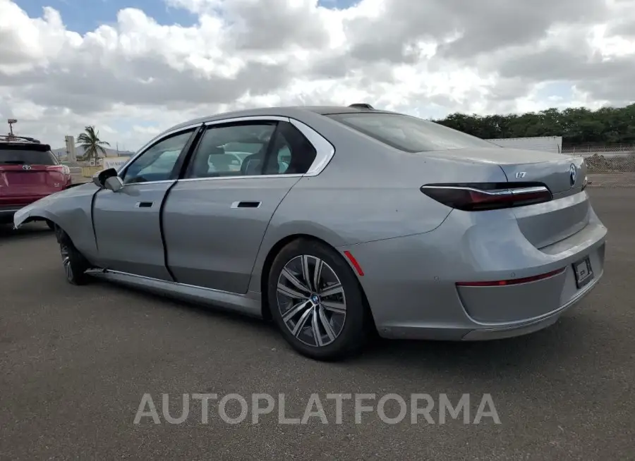 BMW I7 EDRIVE5 2024 vin WBY43EJ09RCR44541 from auto auction Copart