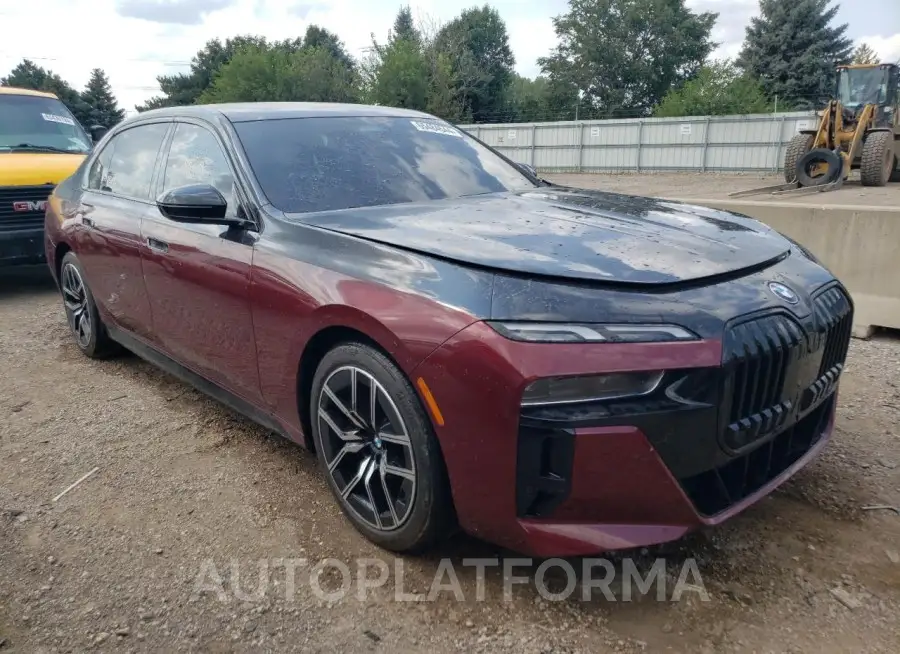 BMW I7 XDRIVE6 2023 vin WBY53EJ09PCN56999 from auto auction Copart