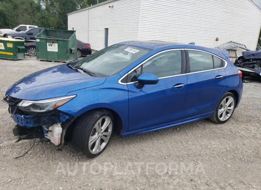 CHEVROLET CRUZE PREM 2017 vin 3G1BF6SM8HS576359 from auto auction Copart