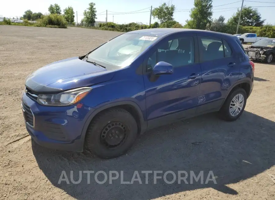 CHEVROLET TRAX LS 2017 vin 3GNCJKSB3HL164207 from auto auction Copart