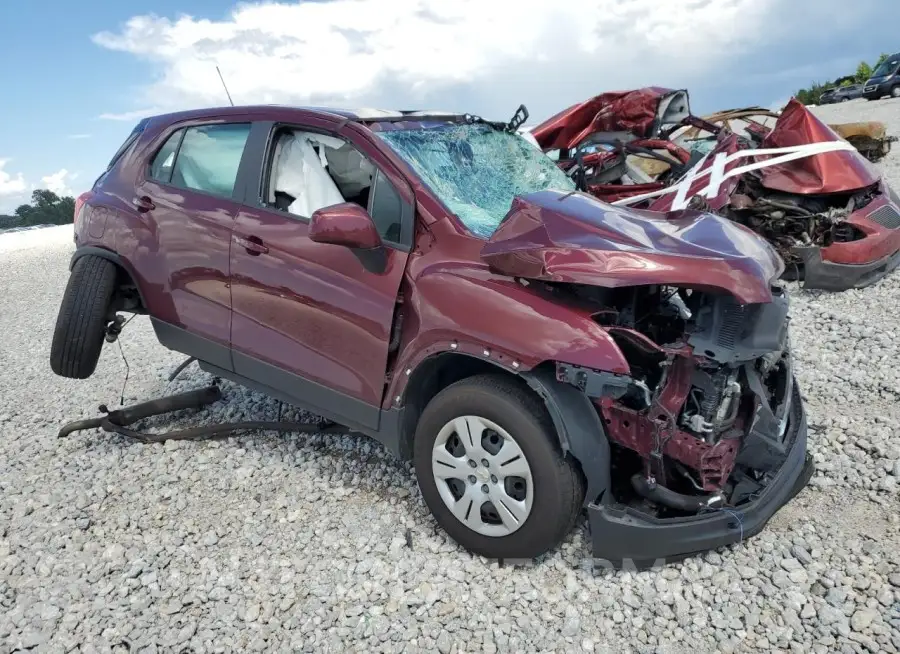 CHEVROLET TRAX LS 2016 vin 3GNCJKSBXGL153882 from auto auction Copart