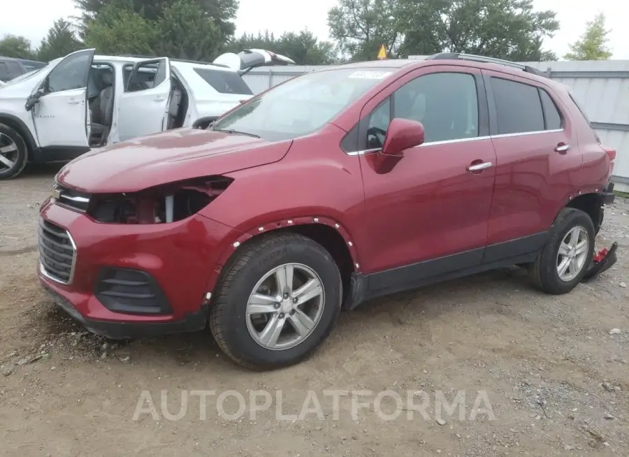 CHEVROLET TRAX 1LT 2018 vin 3GNCJPSB7JL150216 from auto auction Copart