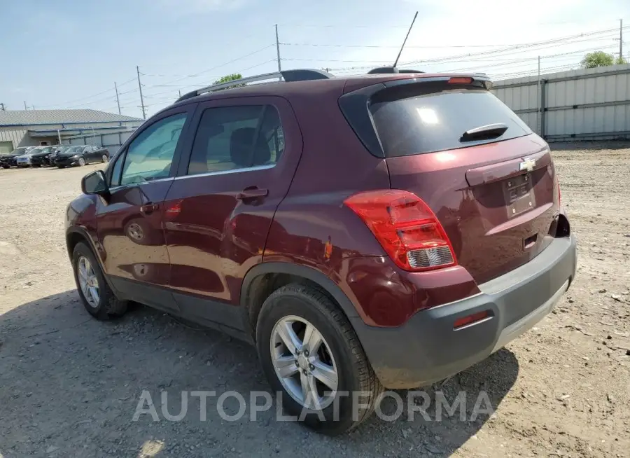 CHEVROLET TRAX 1LT 2016 vin 3GNCJPSB9GL266137 from auto auction Copart