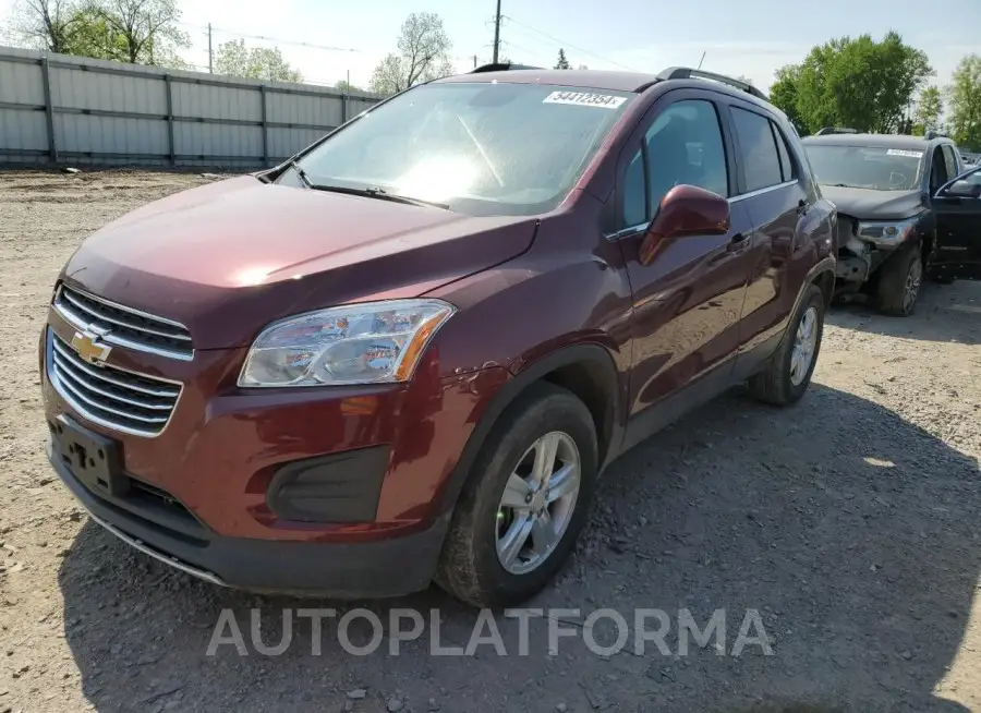 CHEVROLET TRAX 1LT 2016 vin 3GNCJPSB9GL266137 from auto auction Copart