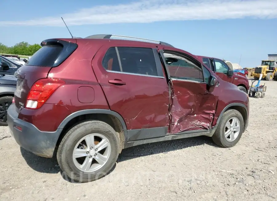 CHEVROLET TRAX 1LT 2016 vin 3GNCJPSB9GL266137 from auto auction Copart