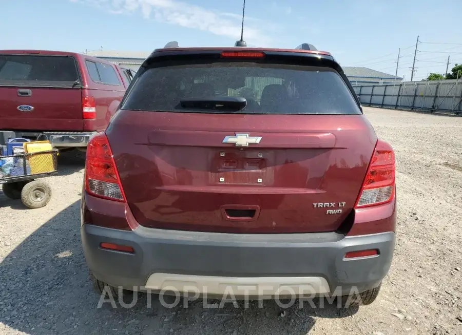 CHEVROLET TRAX 1LT 2016 vin 3GNCJPSB9GL266137 from auto auction Copart