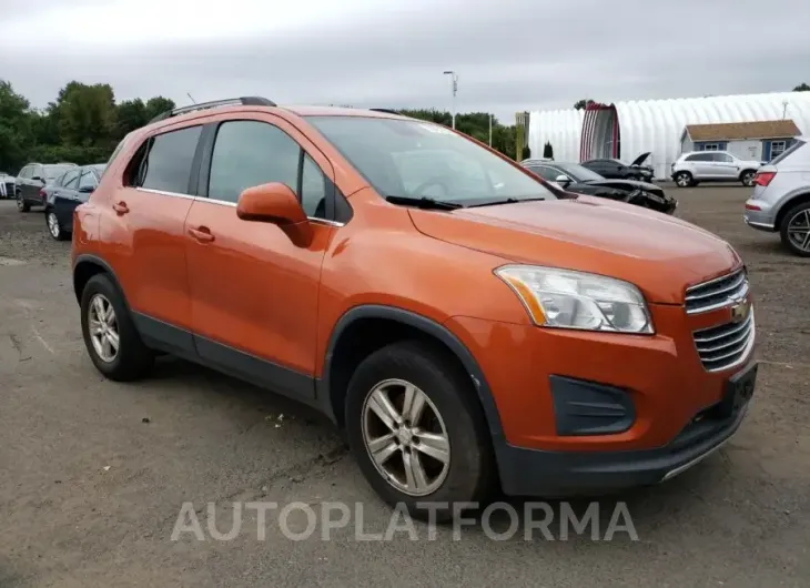 CHEVROLET TRAX 1LT 2016 vin KL7CJPSB6GB698496 from auto auction Copart