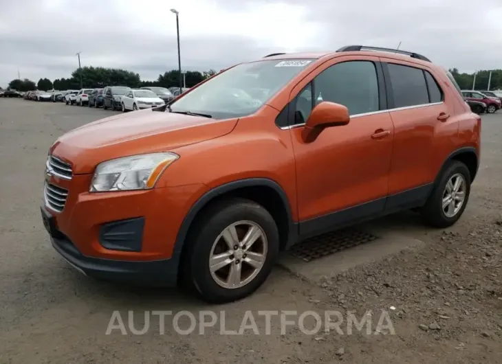 CHEVROLET TRAX 1LT 2016 vin KL7CJPSB6GB698496 from auto auction Copart