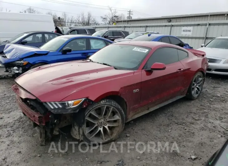 FORD MUSTANG GT 2017 vin 1FA6P8CF4H5209217 from auto auction Copart