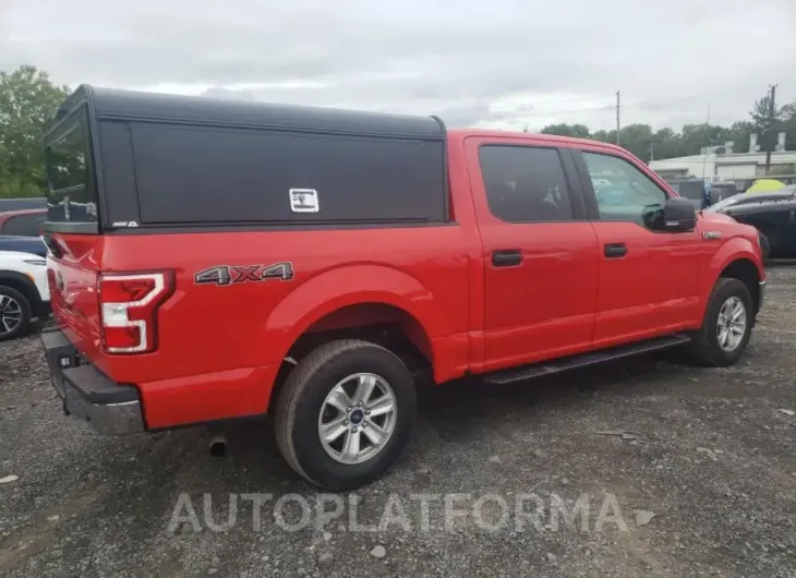 FORD F150 SUPER 2020 vin 1FTEW1E5XLKE07525 from auto auction Copart