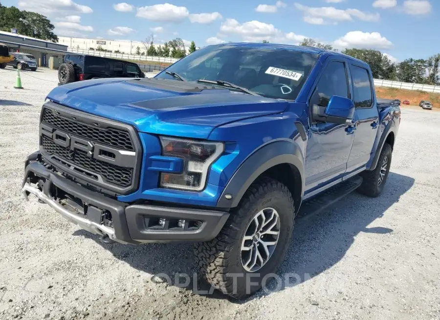 FORD F150 RAPTO 2017 vin 1FTFW1RG1HFA19891 from auto auction Copart