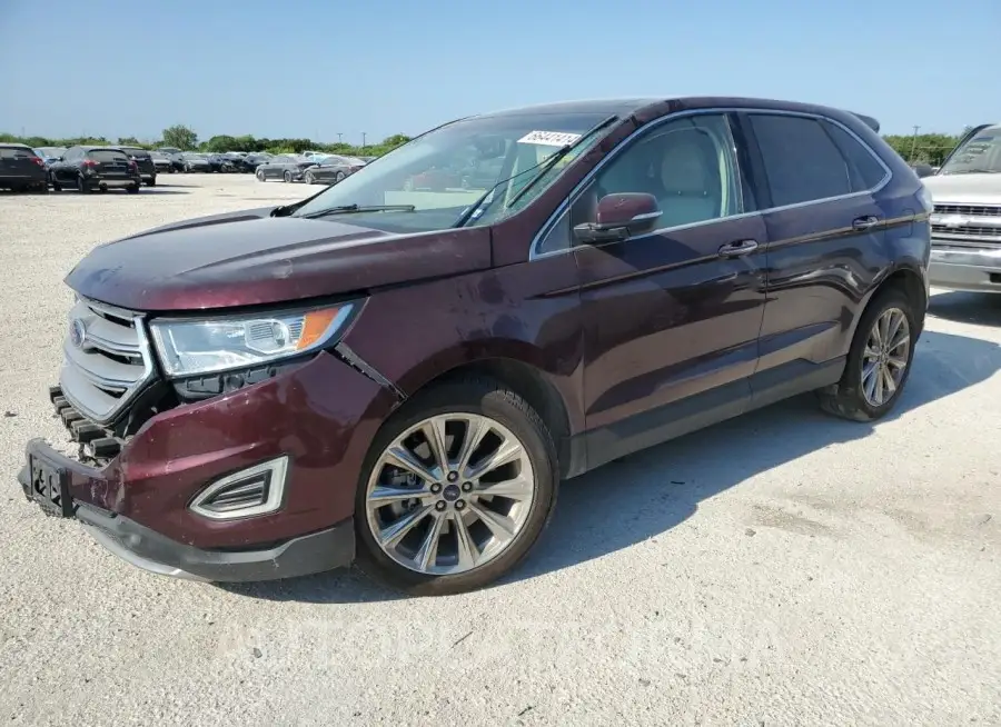 FORD EDGE TITAN 2017 vin 2FMPK3K83HBB26971 from auto auction Copart