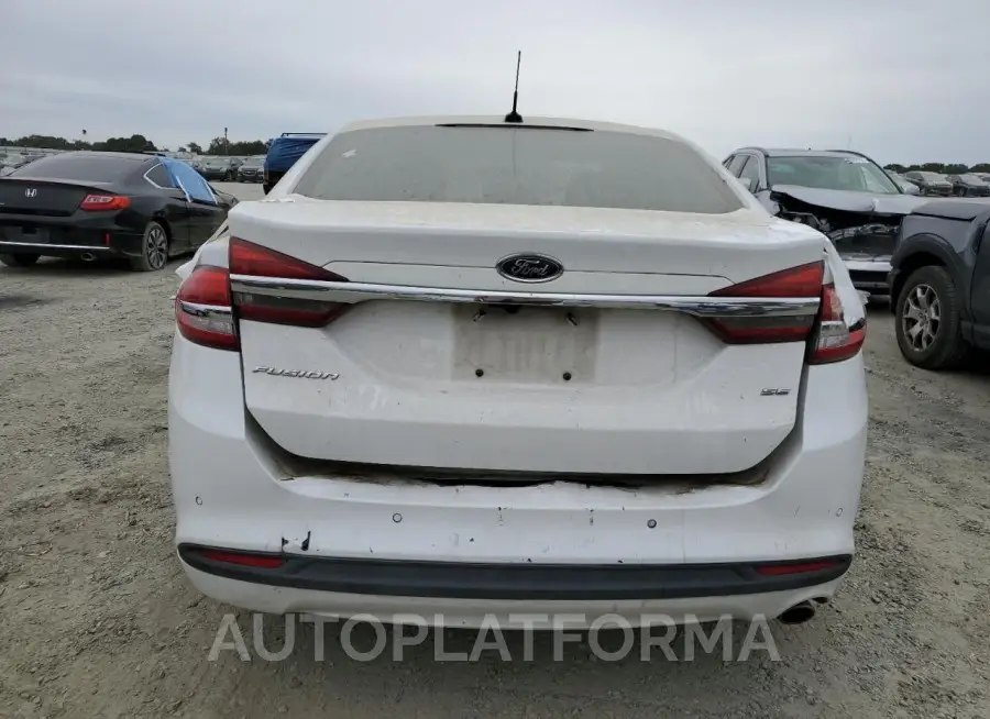 FORD FUSION SE 2017 vin 3FA6P0H79HR356102 from auto auction Copart