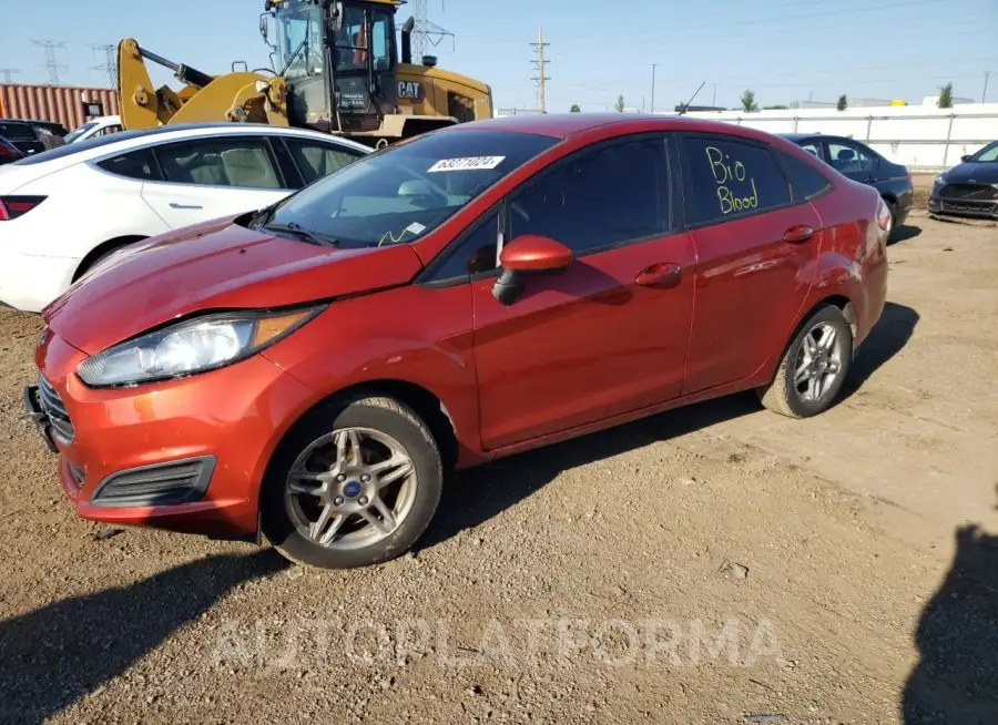 FORD FIESTA SE 2018 vin 3FADP4BJ6JM134218 from auto auction Copart