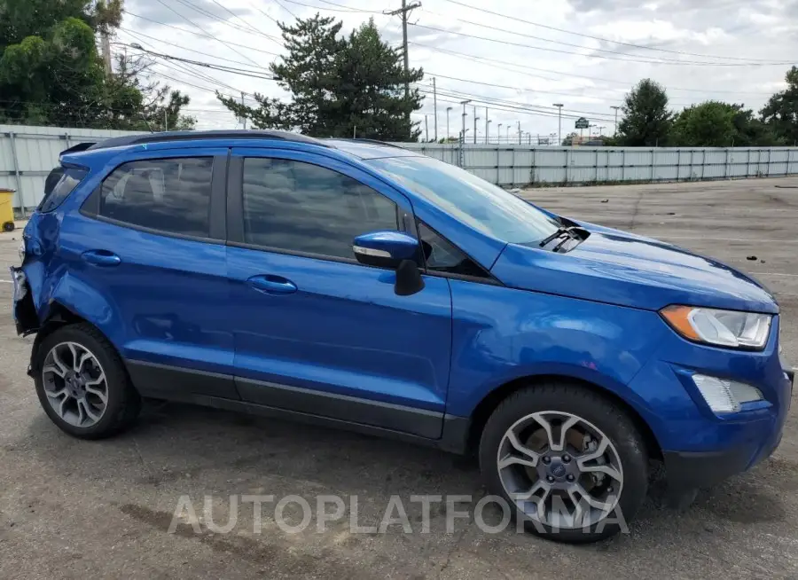 FORD ECOSPORT S 2018 vin MAJ3P1TE5JC210248 from auto auction Copart