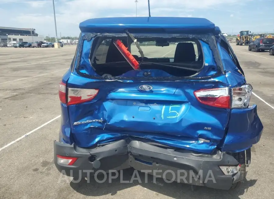 FORD ECOSPORT S 2018 vin MAJ3P1TE5JC210248 from auto auction Copart