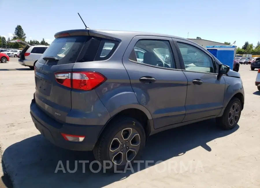 FORD ECOSPORT S 2018 vin MAJ6P1SL6JC196826 from auto auction Copart