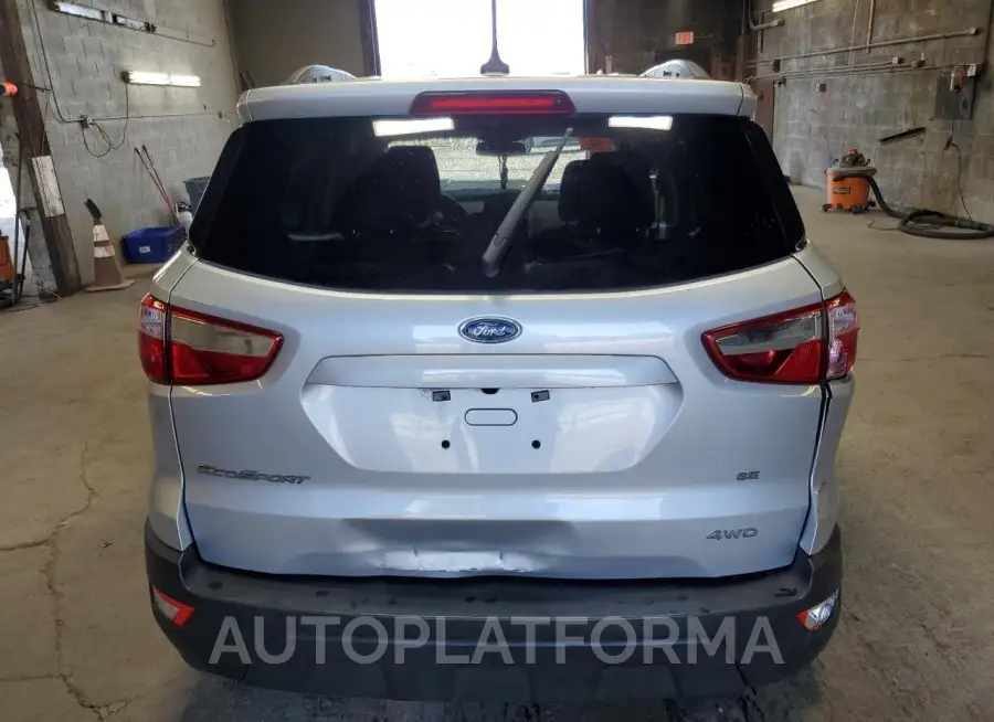 FORD ECOSPORT S 2020 vin MAJ6S3GL6LC377799 from auto auction Copart