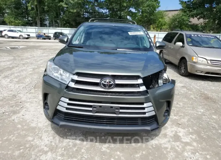 TOYOTA HIGHLANDER 2019 vin 5TDBZRFH5KS722077 from auto auction Copart