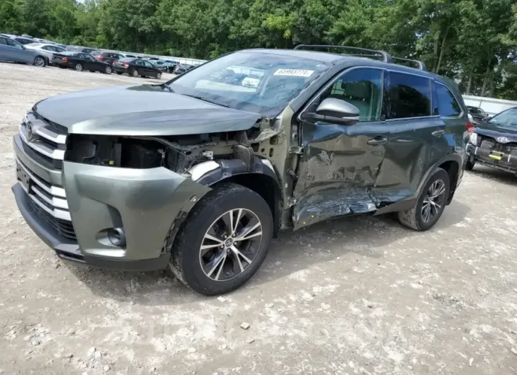 TOYOTA HIGHLANDER 2019 vin 5TDBZRFH5KS722077 from auto auction Copart