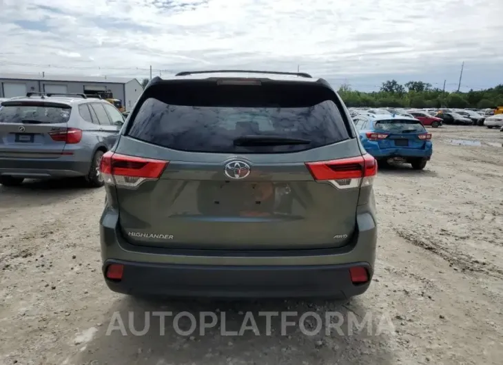 TOYOTA HIGHLANDER 2019 vin 5TDBZRFH5KS722077 from auto auction Copart