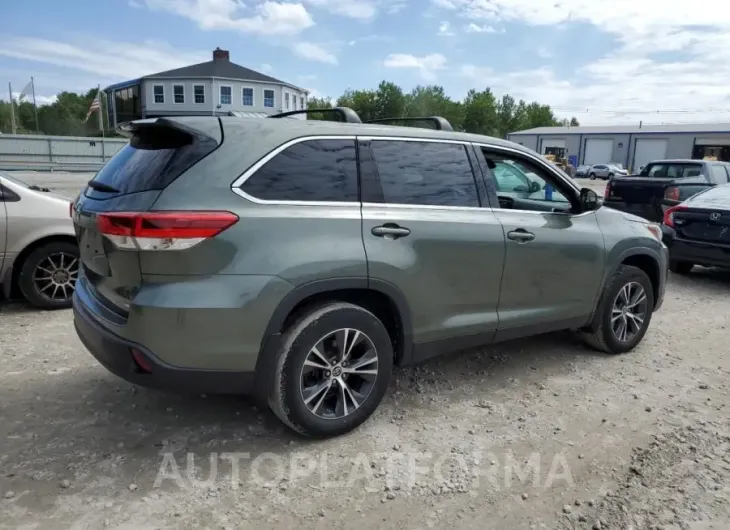 TOYOTA HIGHLANDER 2019 vin 5TDBZRFH5KS722077 from auto auction Copart