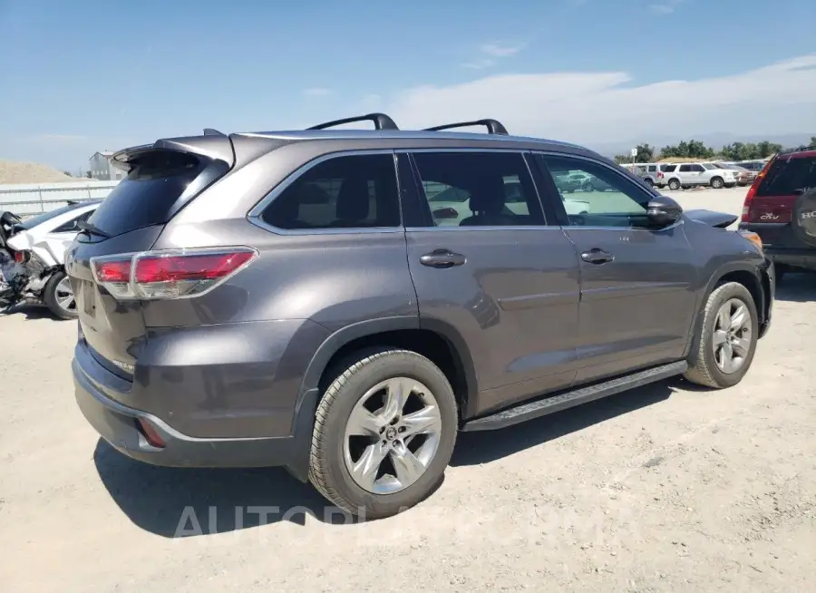 TOYOTA HIGHLANDER 2016 vin 5TDDKRFH7GS267866 from auto auction Copart