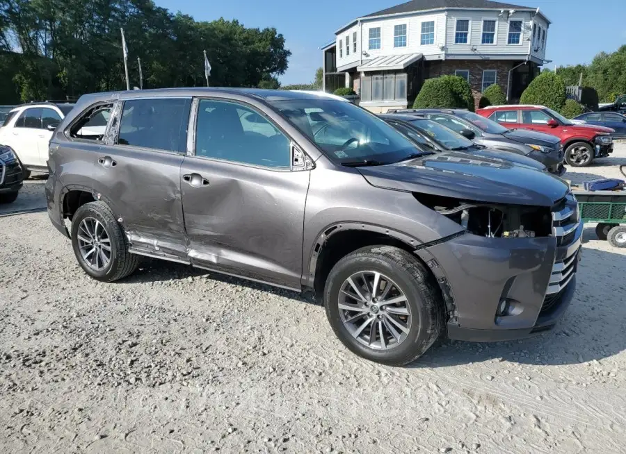 TOYOTA HIGHLANDER 2017 vin 5TDJZRFH3HS407301 from auto auction Copart