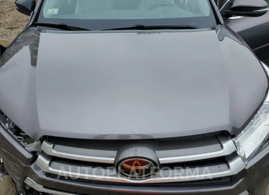 TOYOTA HIGHLANDER 2018 vin 5TDJZRFH6JS531567 from auto auction Copart