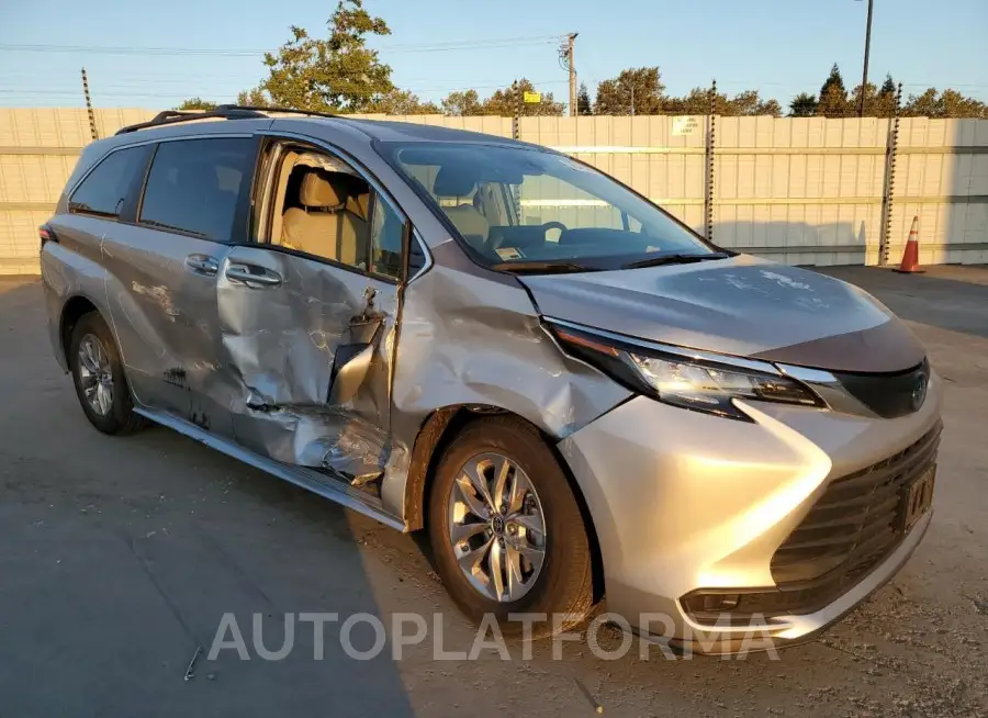 TOYOTA SIENNA LE 2021 vin 5TDKRKECXMS002287 from auto auction Copart