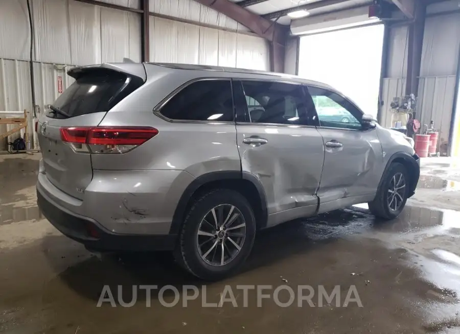 TOYOTA HIGHLANDER 2018 vin 5TDKZRFH2JS545986 from auto auction Copart