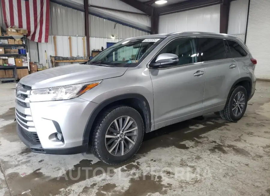 TOYOTA HIGHLANDER 2018 vin 5TDKZRFH2JS545986 from auto auction Copart