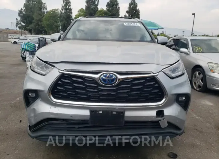 TOYOTA HIGHLANDER 2022 vin 5TDXBRCH6NS545123 from auto auction Copart