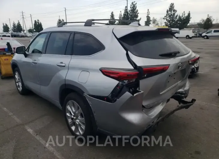 TOYOTA HIGHLANDER 2022 vin 5TDXBRCH6NS545123 from auto auction Copart