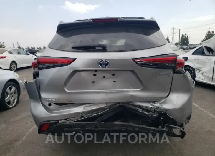 TOYOTA HIGHLANDER 2022 vin 5TDXBRCH6NS545123 from auto auction Copart