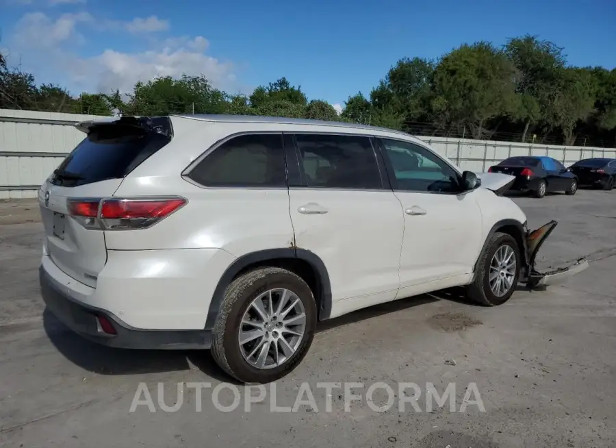 TOYOTA HIGHLANDER 2015 vin 5TDYKRFH5FS108909 from auto auction Copart