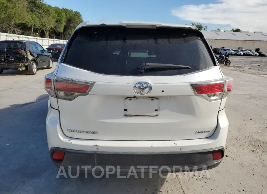 TOYOTA HIGHLANDER 2015 vin 5TDYKRFH5FS108909 from auto auction Copart