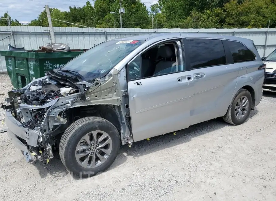 TOYOTA SIENNA XLE 2023 vin 5TDYSKFC8PS076227 from auto auction Copart