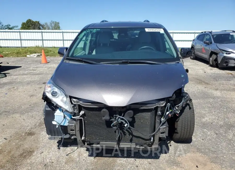 TOYOTA SIENNA XLE 2018 vin 5TDYZ3DC1JS960702 from auto auction Copart