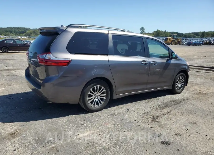 TOYOTA SIENNA XLE 2018 vin 5TDYZ3DC1JS960702 from auto auction Copart