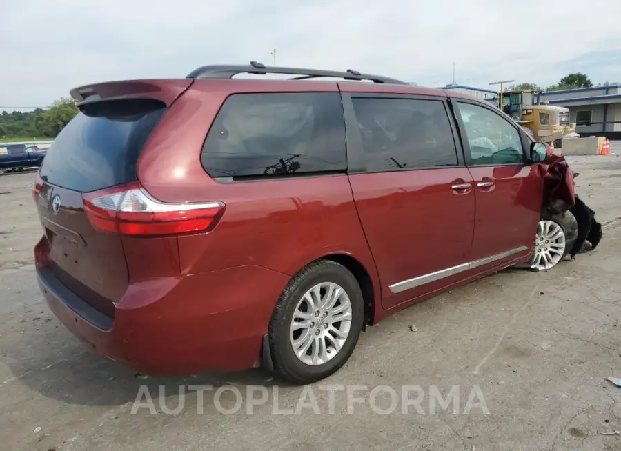 TOYOTA SIENNA XLE 2017 vin 5TDYZ3DC4HS803336 from auto auction Copart