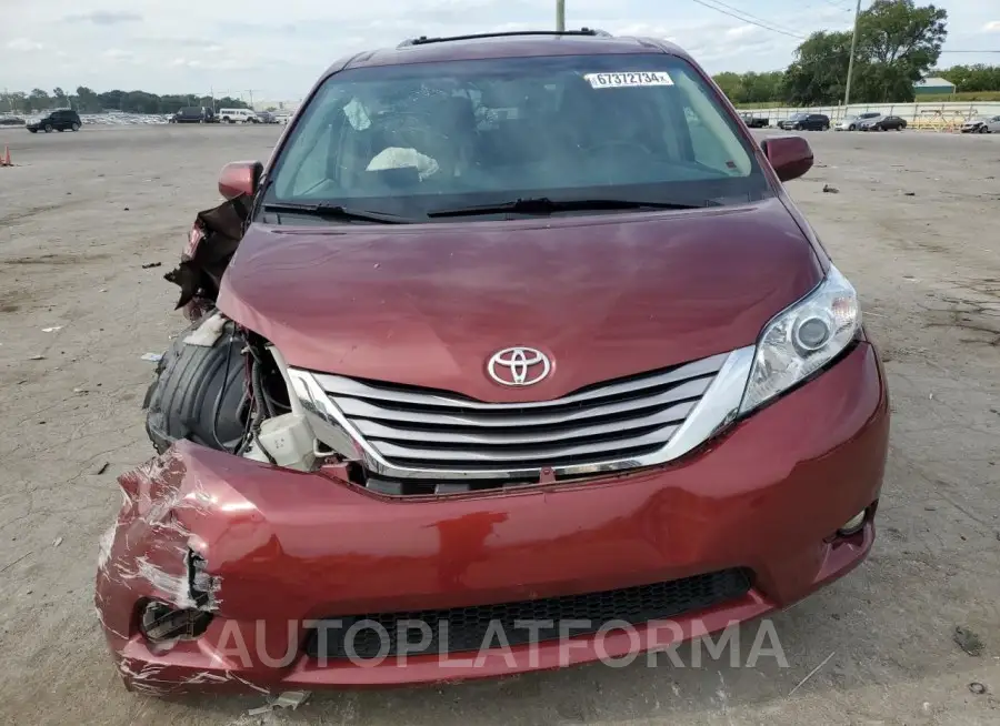 TOYOTA SIENNA XLE 2017 vin 5TDYZ3DC4HS803336 from auto auction Copart