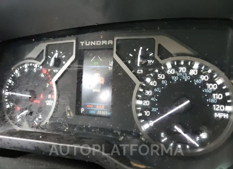 TOYOTA TUNDRA CRE 2023 vin 5TFJA5DB2PX081076 from auto auction Copart