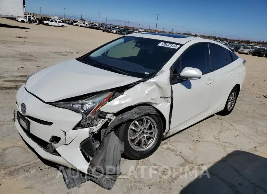 TOYOTA PRIUS 2016 vin JTDKARFU3G3001415 from auto auction Copart