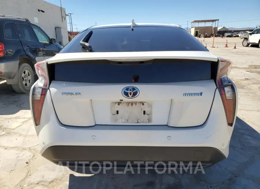 TOYOTA PRIUS 2016 vin JTDKARFU3G3001415 from auto auction Copart